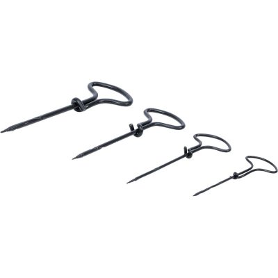 BGS TECHNIC BGS Diy 2022 Jeu de forets &agrave; main 2,5-5&nbsp;mm 4&nbsp;pi&egrave;ces