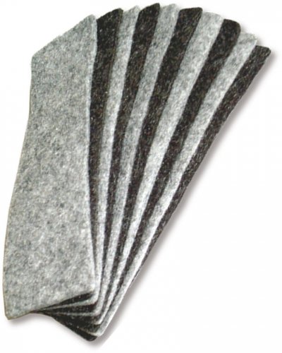 BI OFFICE Bi-Office Effaceur coussins de feutre pour Rechange 128 x 60 mm Gris