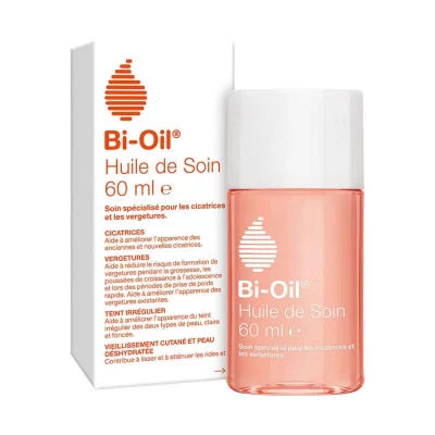 BIO-OIL Bi-oil Huile de Soin pour la peau cicatrices et vergetures, 60ml