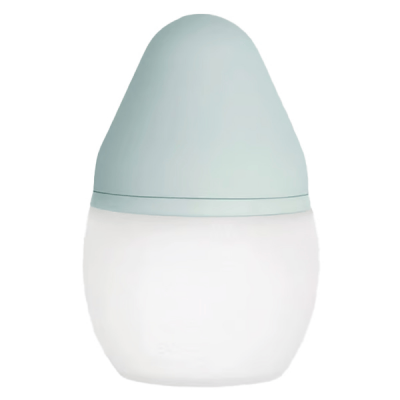 ELHEE Biberon anti-colique en silicone ivy green (150 ml)