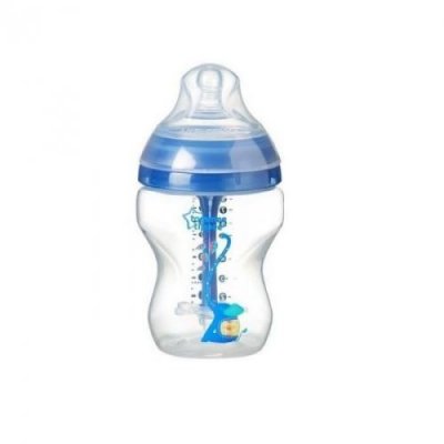 TOMMEE TIPPEE Biberon d&eacute;co gar&ccedil;on anti colique avanc&eacute; 260ml -  