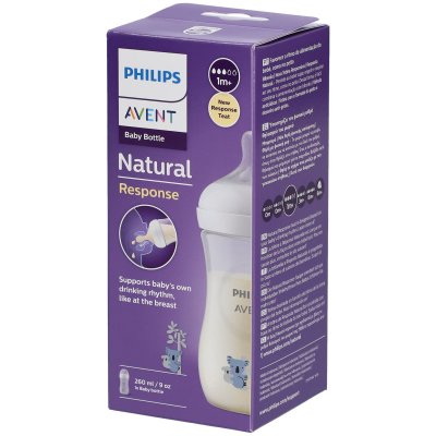 AVENT Biberon Natural 3.0 PHILIPS  SCY903/67 - 260 ml - Koala