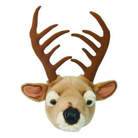 BIBIB AND CO  - Peluche troph&eacute;e cerf