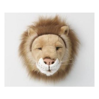 BIBIB AND CO  - Peluche troph&eacute;e lion
