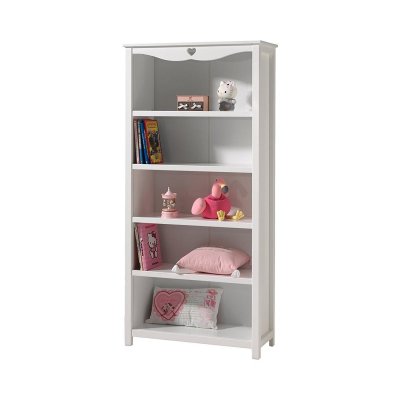 Biblioth&egrave;que adora blanc 90 cm - 190 cm - blanc 3360