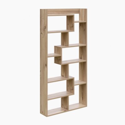 Biblioth&egrave;que en bois ""Kuttap"" - 90 x 22 x 182 cm - Pin