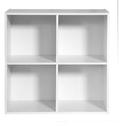 Biblioth&egrave;que modulable 4 cases MODULO 4 coloris blanc 