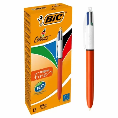 BIC  4 Colours Fine Rechargeable
