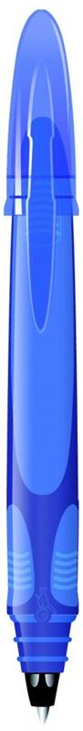 BIC  EasyClic Stylos-Plume Rechargeables Encre Bleue - Corps Couleurs