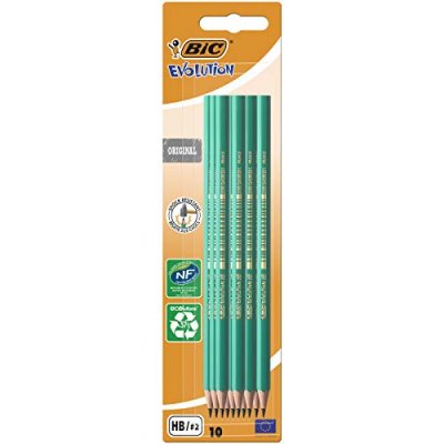 BIC &reg; - Evolution Evolution&trade; 650 Crayon HB x10