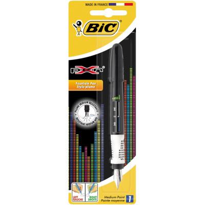 BIC  Filler X-Pen D&eacute;cors, Moyen, D&eacute;cor Burger, Blister de 1 Pi&egrave;ce, Noir