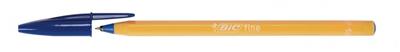 BIC  Lot de 20 Stylos bille ORANGE Pte Fine 0,7mm Encre Bleue