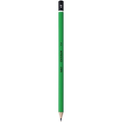 BIC  Lot de 3 Crayons papier graphite Hexagonal CRITERIUM 550 Mine 6B