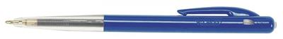 BIC  Lot de 3 Stylos bille M10 CLIC Fine Pte Fine 0,7 mm Encre Bleue
