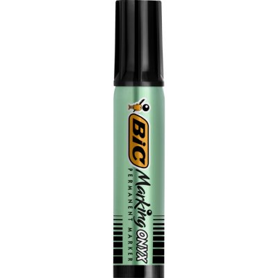 BIC  Marking Onyx 1482 - Marqueur - Permanent - Noir - 1.5 Mm - Pack De 12