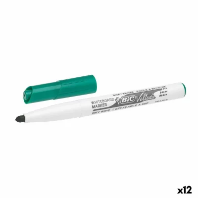 BIC  Marqueur Pour Tableaux Blancs Velleda Medium 1741, Vert