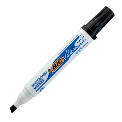 BIC  Pack 12 Velleda Pizarra Eco Point Beleel Bleu