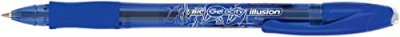 BIC  Stylo gel retractable, bleu, Ambidestru, moyen, 0,3 mm, 1 unit&eacute;.