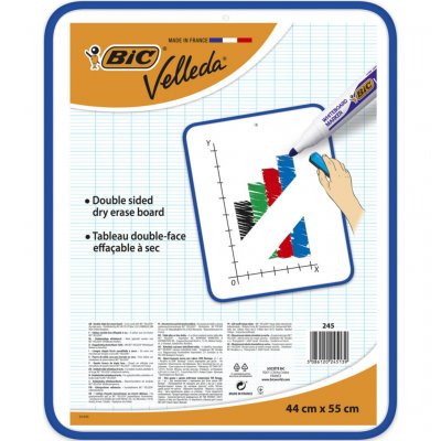 BIC  TABLEAU VELLEDA BLC 44X55CM