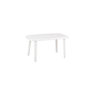 IDROWEB Bica 56 Cayman Table Blanche, 85 x 137 x 72 cm, Plastique, Blanc, 85x137x72 cm