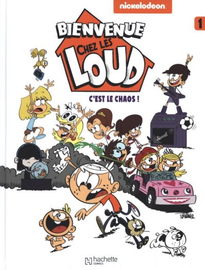 BIENVENUE CHEZ LES LOUD T1 - C'est le chaos (BD)