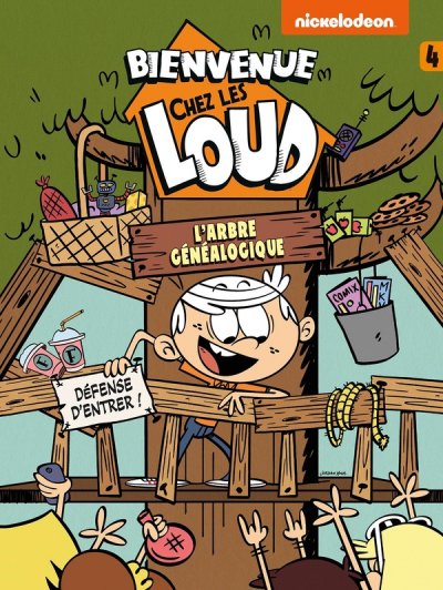 Bienvenue chez les Loud Tome 4 : L'arbre g&eacute;n&eacute;alogique