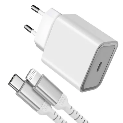 BIGBEN CONNECTED BIG BEN FPCS 1USBC PD20W+Cable C/MFI1.2RecyWHITE