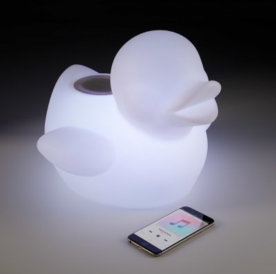 BIGBEN  BTLSDUCK Enceinte Bluetooth Lumineuse - USB - Forme canard