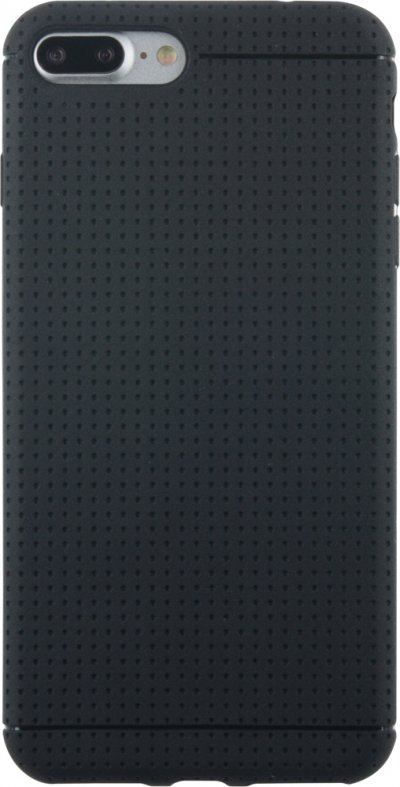 BIGBEN CONNECTED  coque silicone micro perfor&eacute;e iphone 7 plus - noir