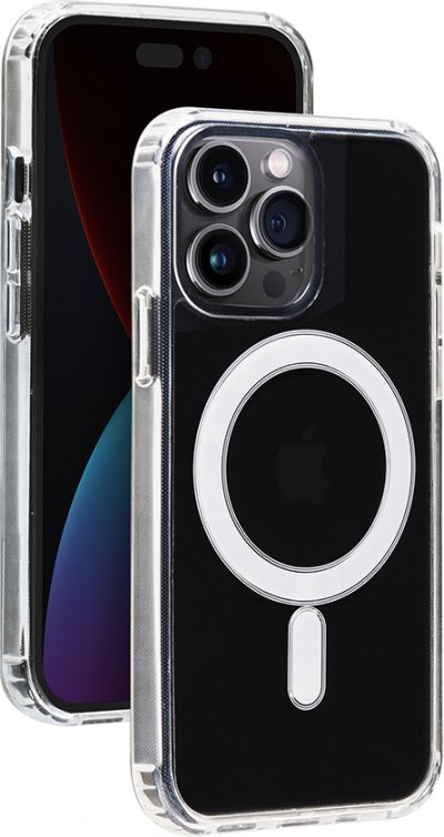 BIGBEN CONNECTED  covmagip14pm - coque hybride transparente magsafe ip14 pro max