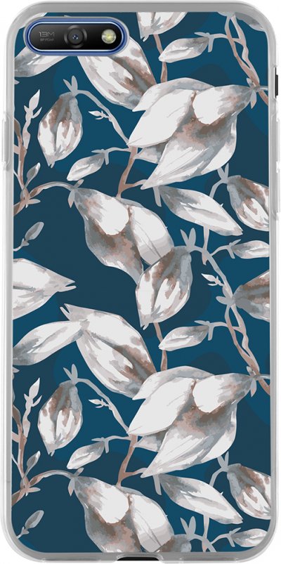 BIGBEN CONNECTED  COVMELANBY68 - Coque hybride Melancholia Blue Y6 2018