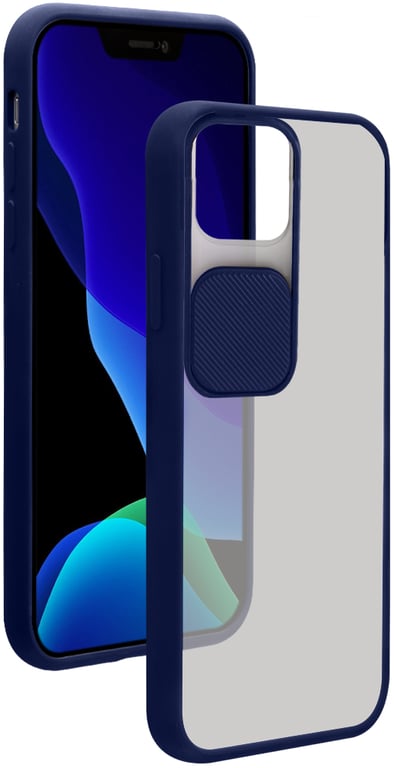 BBC Bigben Connected COVSLIDEIP1361PBL - Coque Slide iPhone 13 Pro Bleu
