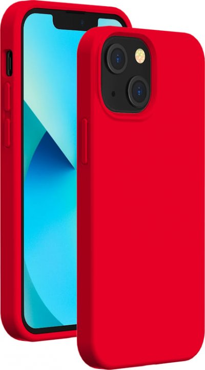 BIGBEN CONNECTED  covsoftip1354r - coque soft touch ip 13 mini red