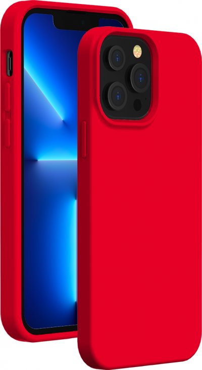 BIGBEN CONNECTED  covsoftip1367r - coque soft touch ip 13 pro max red