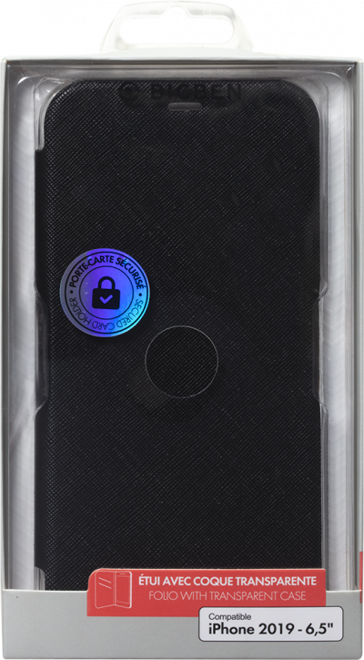 BIGBEN CONNECTED  &Eacute;tui pour iPhone 11 Pro Max Noir transparent