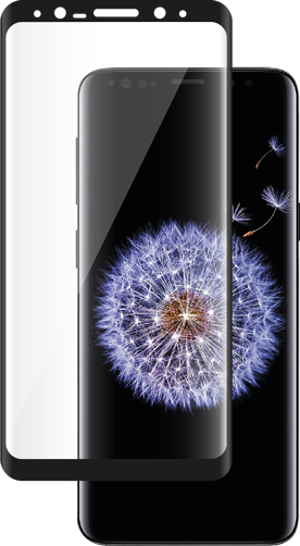 BIGBEN CONNECTED  Prot&egrave;ge-&eacute;cran en Verre Tremp&eacute; pour Samsung Galaxy S9Noir