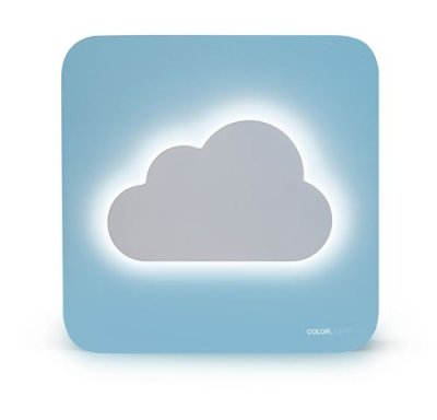 BIGBEN  Neon Neoncloud - Enceinte sans fil Bluetooth - Blanc