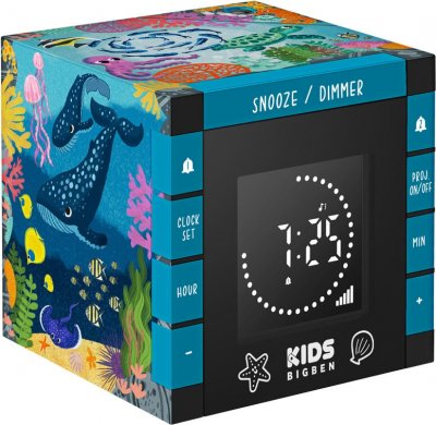 BIGBEN INTERACTIVE BIGBEN R70POCEAN  Reveil Cube Projecteur Decor Ocean