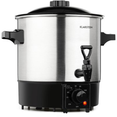KLARSTEIN Biggie Eco st&eacute;rilisateur & distributeur de boissons chaudes 9L - 30 / 100&deg;C - 1000W 