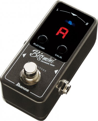IBANEZ BIGMINI - Mini p&eacute;dale accordeur chromatique pour guitare et basse