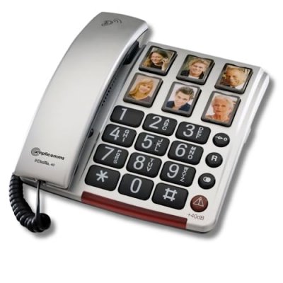 AMPLICOMMS BigTel 40 Plus - T&eacute;l&eacute;phone filaire