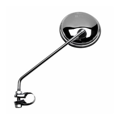 VICMA Bihr - Retroviseur Chrome A Collier D105mm, M8x125_ Caf&eacute; Racer_Vintage