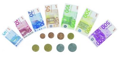 GOKI Billets et pi&egrave;ces en euros pour jouer