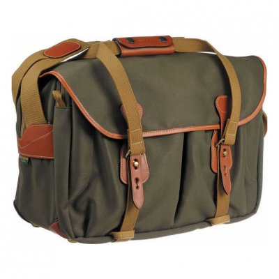 BILLINGHAM  445 Sac de Protection pour Appareil Photo, Vert Sauge/Cuir