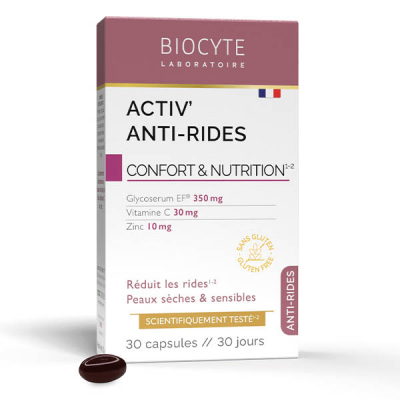 BIOCYTE  Activ Anti-Rides - Bo&icirc;te 30 capsules
