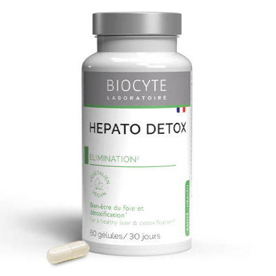 BIOCYTE  Longevity Digestion - Hepato detox 60 g&eacute;lules