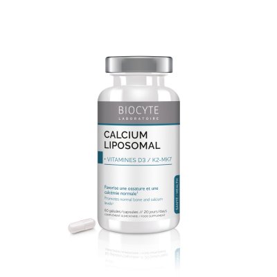 BIOCYTE  Longevity Min&eacute;raux - Calcium Liposomal 60 g&eacute;lules