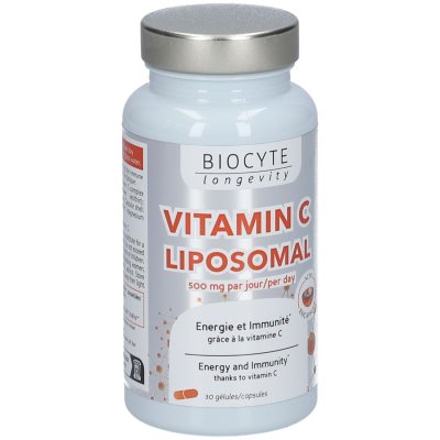 BIOCYTE  Vitamine C Liposomale 30 g&eacute;lules