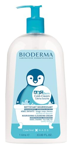 BIODERMA  Abcderm Cold Cream Cr&egrave;me Lavante Nourrissante 1L