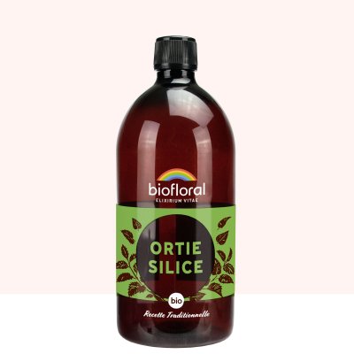 BIOFLORAL  Ortie-Silice Buvable Bio 1 l - Bouteille 1 Litre